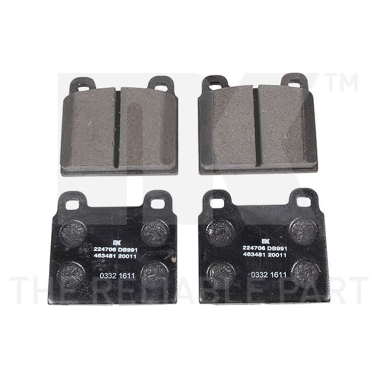 NK Bremsbel?ge vorne VW Transporter T3 NK Bremsbel?ge vorne VW Transporter T3 von NK
