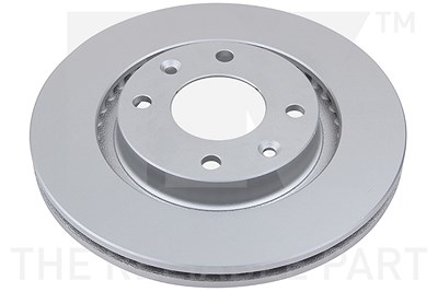 Nk 1x Bremsscheibe [Hersteller-Nr. 311929] für Citroën, Ds, Opel, Peugeot, Vauxhall von NK