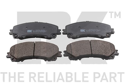 Nk Bremsbelagsatz, Scheibenbremse [Hersteller-Nr. 222286] für Infiniti, Nissan, Renault von NK