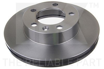 Nk 1x Bremsscheibe Vorderachse Belüftet [Hersteller-Nr. 203976] für Nissan, Opel, Renault, Vauxhall von NK