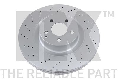 Nk 1x Bremsscheibe [Hersteller-Nr. 3133118] für Mercedes-Benz von NK