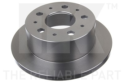 Nk Bremsscheibe Hinterachse Voll [Hersteller-Nr. 203732] für Citroën, Fiat, Opel, Peugeot, Vauxhall von NK