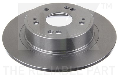 Nk Bremsscheibe Hinterachse Voll [Hersteller-Nr. 202650] für Acura, Honda von NK