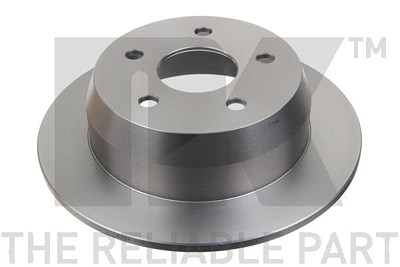 Nk Bremsscheibe Hinterachse Voll [Hersteller-Nr. 209304] für Jeep von NK