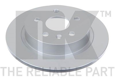 Nk Bremsscheibe Hinterachse Voll [Hersteller-Nr. 203668] für Opel, Saab, Vauxhall von NK
