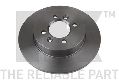 Nk Bremsscheibe Hinterachse Voll [Hersteller-Nr. 203914] für Renault von NK