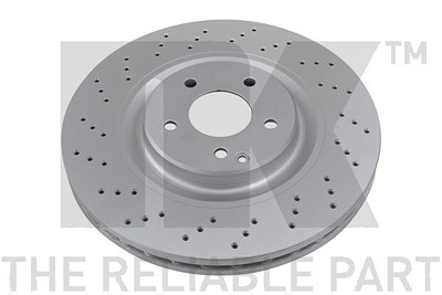 Nk 1x Bremsscheibe [Hersteller-Nr. 313390] für Mercedes-Benz von NK
