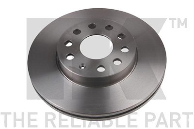 Nk Bremsscheibe Vorderachse BELÜFTET [Hersteller-Nr. 2047166] für Audi, Seat, Skoda, VW von NK