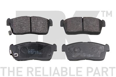 Nk Satz Bremsbeläge Vorderachse [Hersteller-Nr. 225213] für Daihatsu, Nissan, Subaru, Suzuki, Toyota von NK
