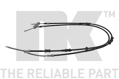 Nk Seilzug, Feststellbremse [Hersteller-Nr. 903689] für Opel, Vauxhall von NK
