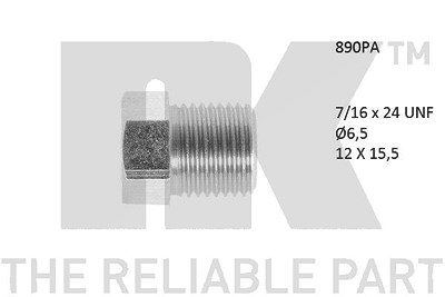 Nk Überwurfschraube [Hersteller-Nr. 890PA] von NK