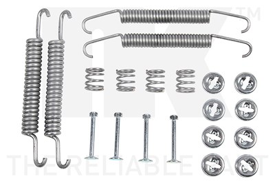 Nk Zubehörsatz, Bremsbacken [Hersteller-Nr. 7923548] für Autobianchi, Fiat, Lancia, Seat von NK