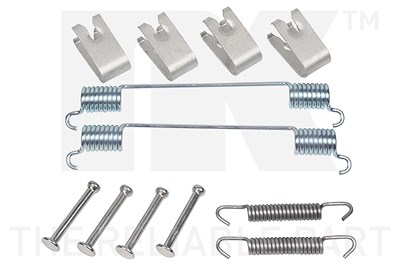 Nk Zubehörsatz, Bremsbacken [Hersteller-Nr. 7925814] für Citroën, Fiat, Ford, Peugeot von NK
