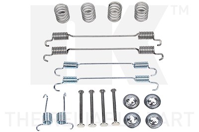 Nk Zubehörsatz, Bremsbacken [Hersteller-Nr. 7937750] für Citroën, Dacia, Ds, Lada, Mercedes-Benz, Nissan, Peugeot, Renault von NK