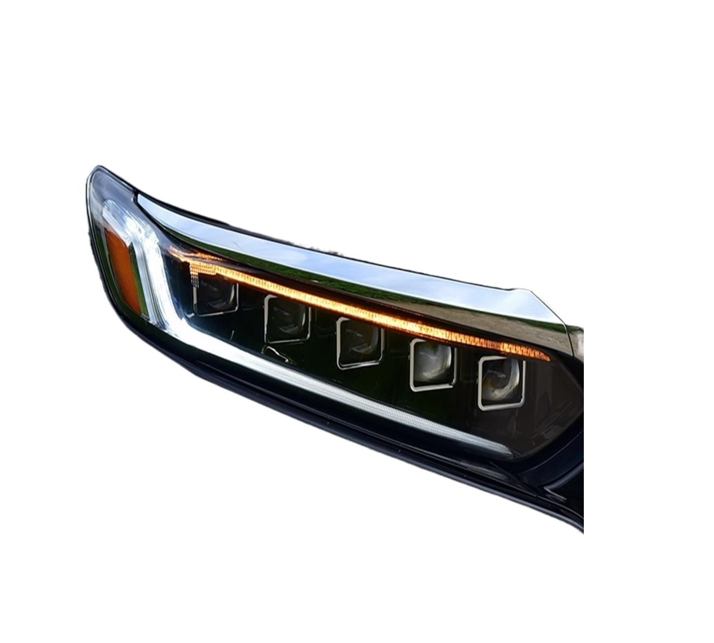 NKAVUNROL Headlight Assembly Compatible With Accord 2018-2020 LED daytime running light LED sequential turn signal Unlock a touch of blue NKAVUNROL Headlight Assembly Compatible With Accord 2018-2020 LED daytime running light LED sequential turn signal Unlock a touch of blue von NKAVUNROL