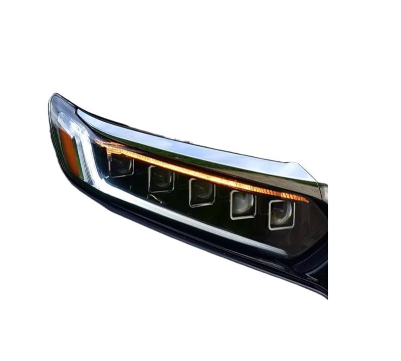 NKAVUNROL Headlight Assembly Compatible With Accord 2018-2020 LED daytime running light LED sequential turn signal Unlock a touch of blue von NKAVUNROL