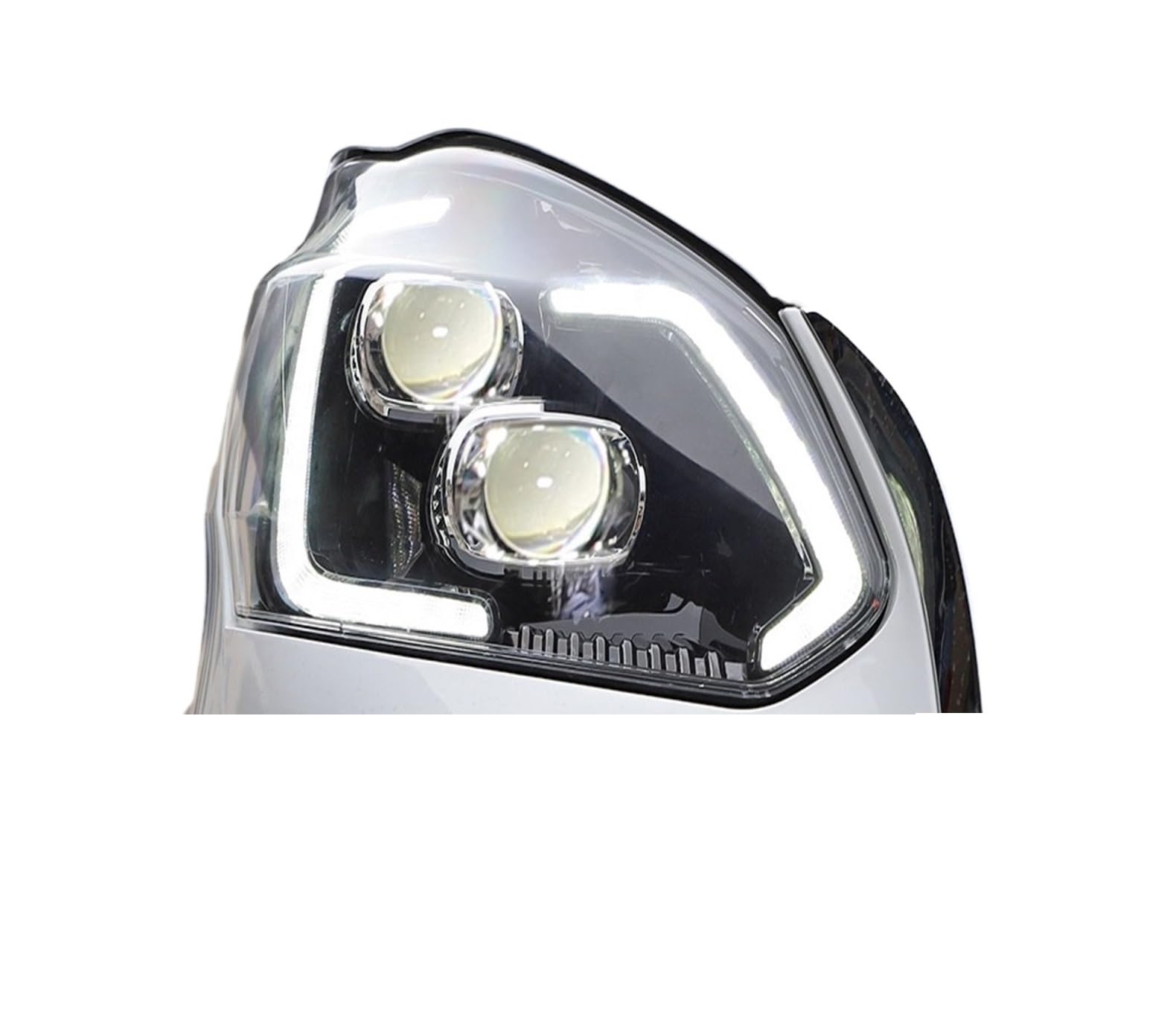 NKAVUNROL Suitable Compatible With Transit Headlight Assembly Modification To Start Dynamic LED Daytime Running Lights LED Running Water Turn Sig NKAVUNROL Suitable Compatible With Transit Headlight Assembly Modification To Start Dynamic LED Daytime Running Lights LED Running Water Turn Sig von NKAVUNROL