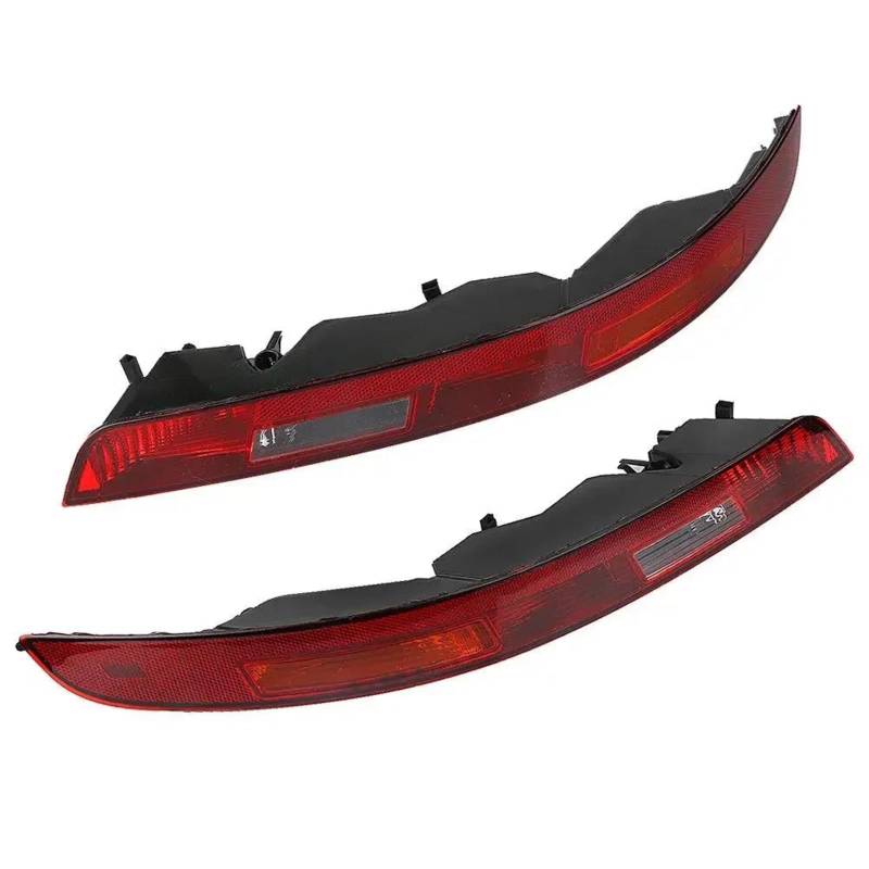 NKZAAURH Rücklichter Für Audi Q3 2011-2018 Rotes Auto Heckstoßstange Rücklicht Rückfahrleuchte Mit Glühlampen(1 Pair for 2016-20186) von NKZAAURH