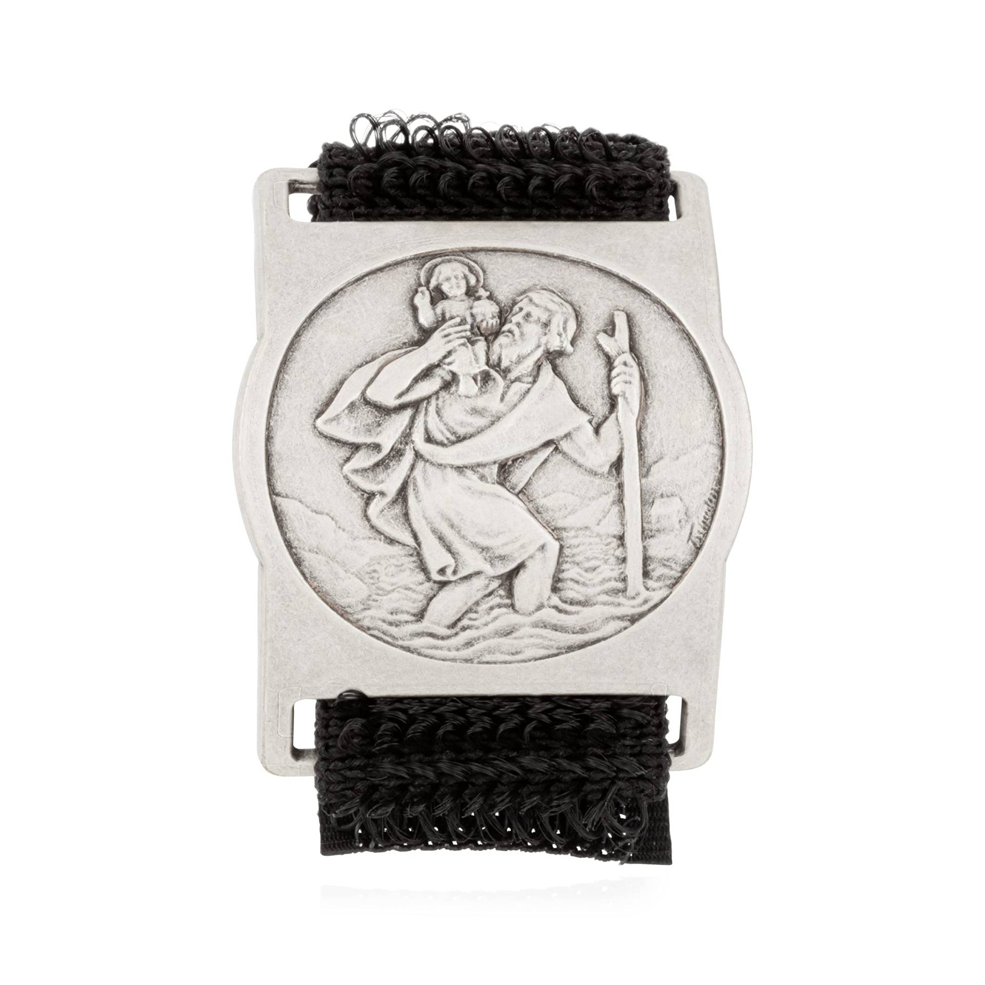 NKlaus Motorrad Plakette Christoporus 2,9cm Schutzpatron der Fahrer Kletthalter dehnbar 11439 NKlaus Motorrad Plakette Christoporus 2,9cm Schutzpatron der Fahrer Kletthalter dehnbar 11439 von NKlaus
