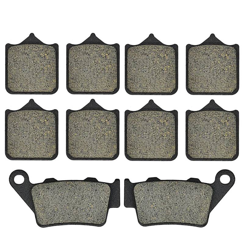Motorrad-Bremsbeläge Vorne/hinten Für B&enelli Motard BX 570 (08-10) von NLELQVZVRM