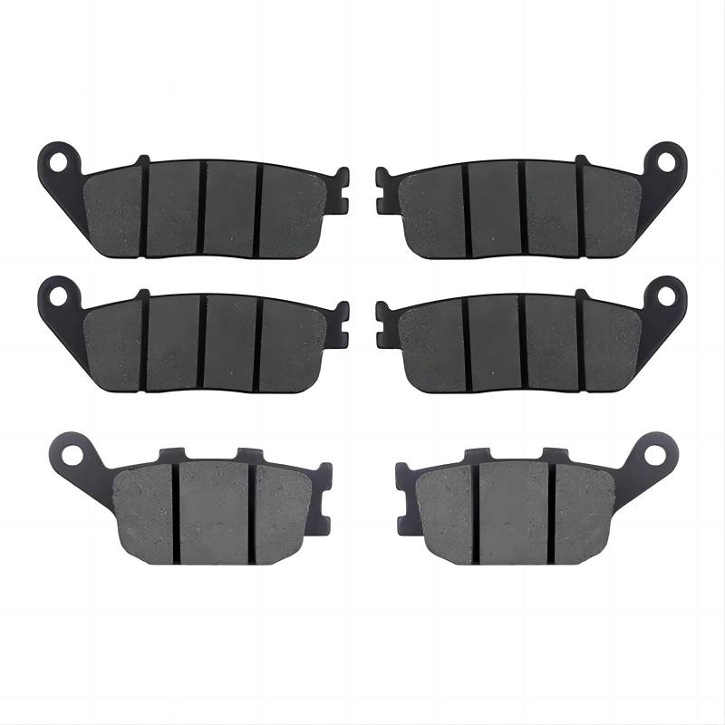 Motorrad-Bremsbeläge Vorne Und Hinten Für VRX400T NC33 CBF500 VT1100 Shadow VT1300 VTX1300 von NLELQVZVRM