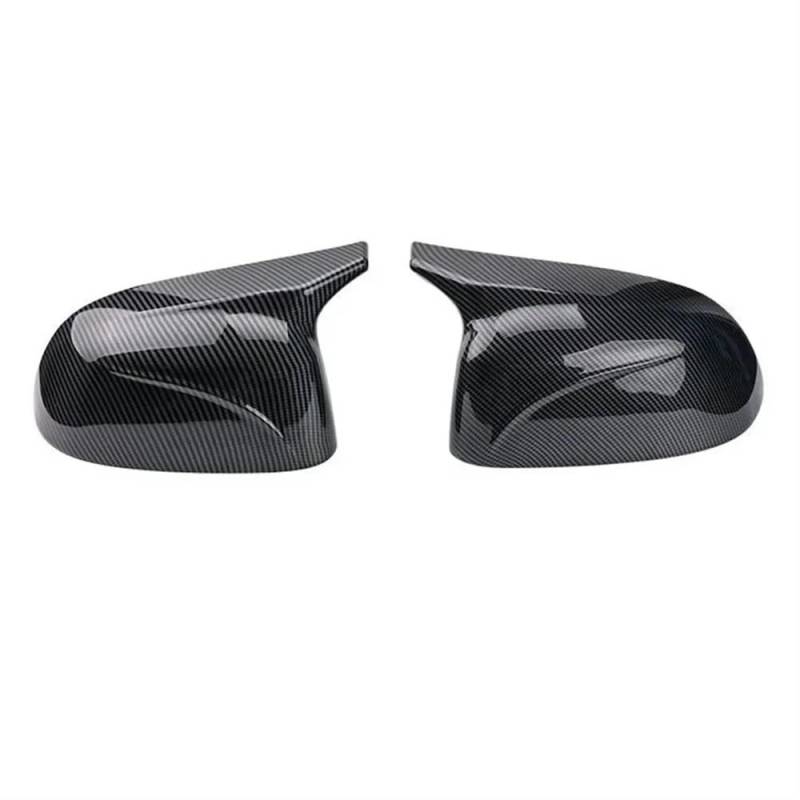 Auto Spiegelkappen 2-teilige Auto-Rückspiegelabdeckung Für X3 Für X4 Für X5 Für X6 Für X7 Für G01 Für G02 Für G05 Für G06 Für G07 2018-2023 von NLEZIZ
