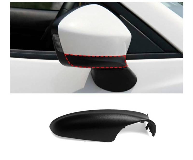 Auto Spiegelkappen Auto Außen Rückspiegel Seite Spiegel Teile Abdeckung Blinker Lampe Rahmen Gehäuse Objektiv Für Mazda Für CX-5 Für CX5 2012-2014 von NLEZIZ