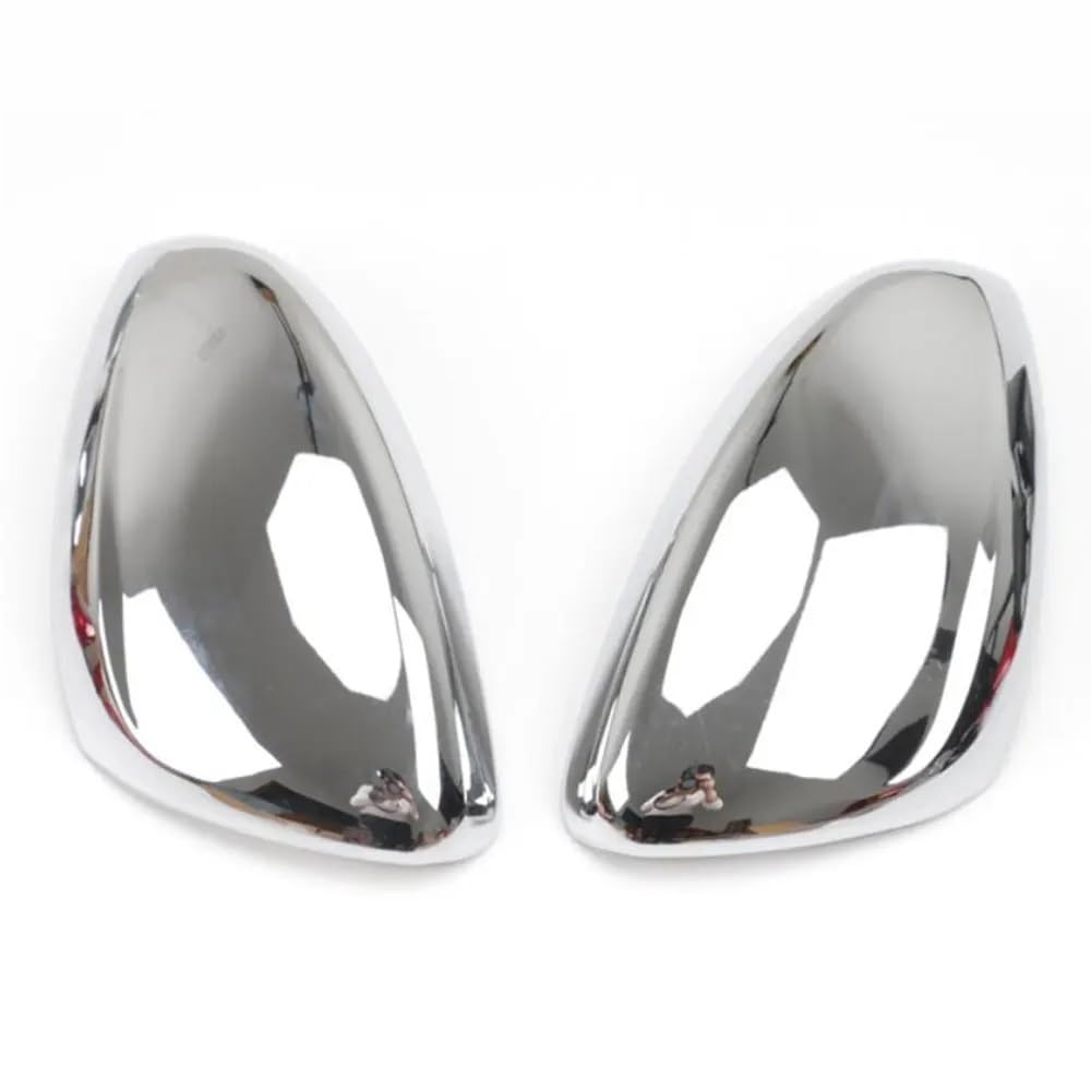 Auto Spiegelkappen Auto Rückspiegel Schutz Abdeckung Rückspiegel Abdeckungen Für Peugeot 208 2008-2018(Silver) von NLEZIZ
