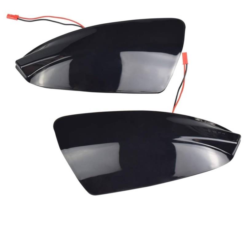 Auto Spiegelkappen Autotür Rückansicht Seitenspiegel Blinker Leuchten Lampen Für Benz Für W204 Für W164 Für ML300(Yellow4) von NLEZIZ