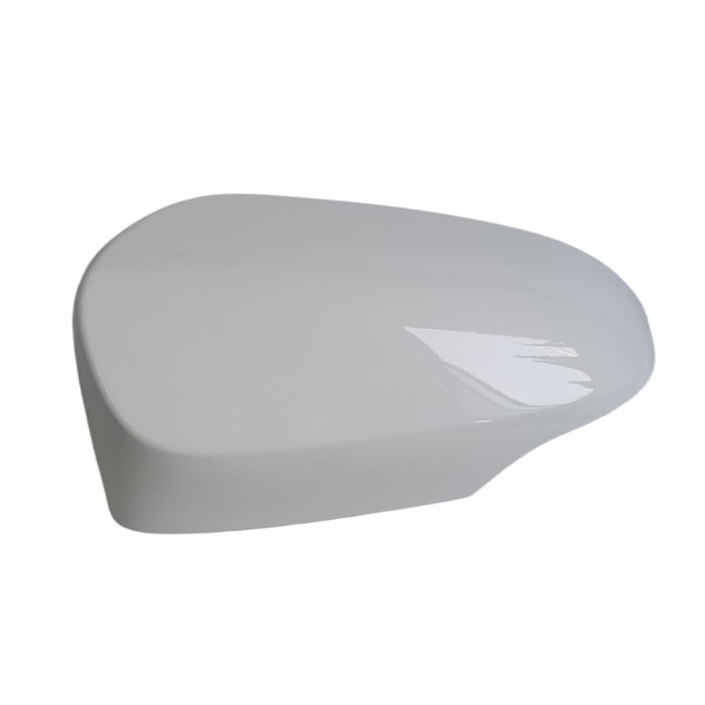 Auto Spiegelkappen Autozubehör Rückspiegelabdeckung Spiegelgehäuse Deckel Fall Für Für Yaris Für Fließheck 2012-2020(L White) von NLEZIZ