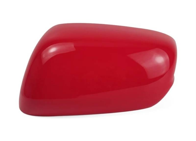 Auto Spiegelkappen Für Fit 2008-2013 Autozubehör Rückspiegelabdeckung Spiegelgehäuseschale Ohne Lampentyp(1pcs ruili red Left) von NLEZIZ