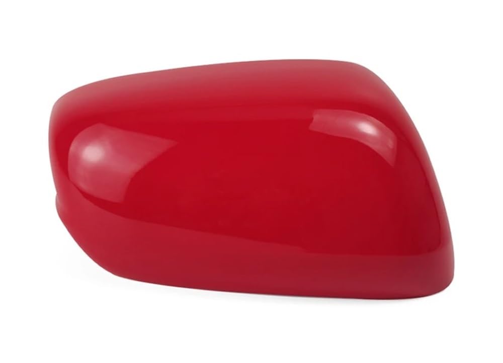 Auto Spiegelkappen Für Fit 2008-2013 Autozubehör Rückspiegelabdeckung Spiegelgehäuseschale Ohne Lampentyp(1pcs ruili red Right) von NLEZIZ