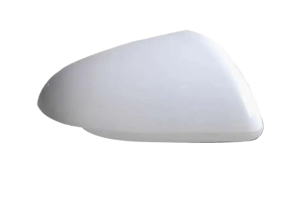 Auto Spiegelkappen Für Für Elantra 2017-2020 Auto Außen Rückspiegel Abdeckung Seite Spiegel Gehäuse Shell Farbe Lackiert(1pcs Polar White R) von NLEZIZ