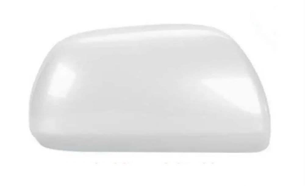 Auto Spiegelkappen Für Für Highlander 2009-2014 Autozubehör Rückspiegelabdeckung Seitenspiegel Gehäuseschale(1pcs Pearl White R) von NLEZIZ