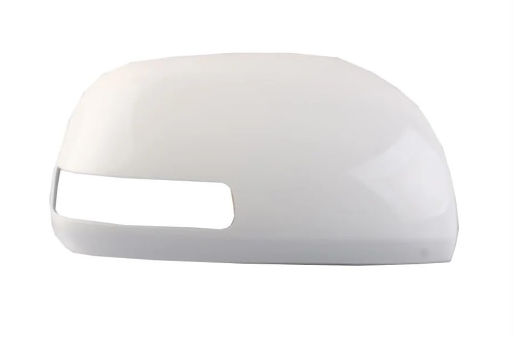 Auto Spiegelkappen Für Für RAV4 2009-2013 Autozubehör Rückspiegelabdeckung Seitenspiegel Gehäuseschale Mit Lampentyp(1pcs super White R) von NLEZIZ