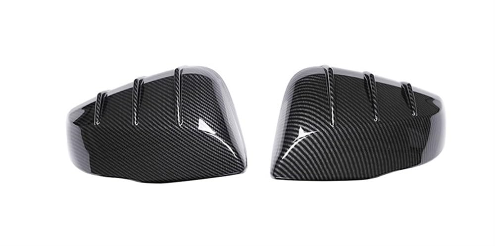 Auto Spiegelkappen Für Für RAV4 Für XA50 2019-2024 Auto Rückspiegel Seite Form Abdeckung Shell Trim Zubehör(Carbon Fiber) von NLEZIZ