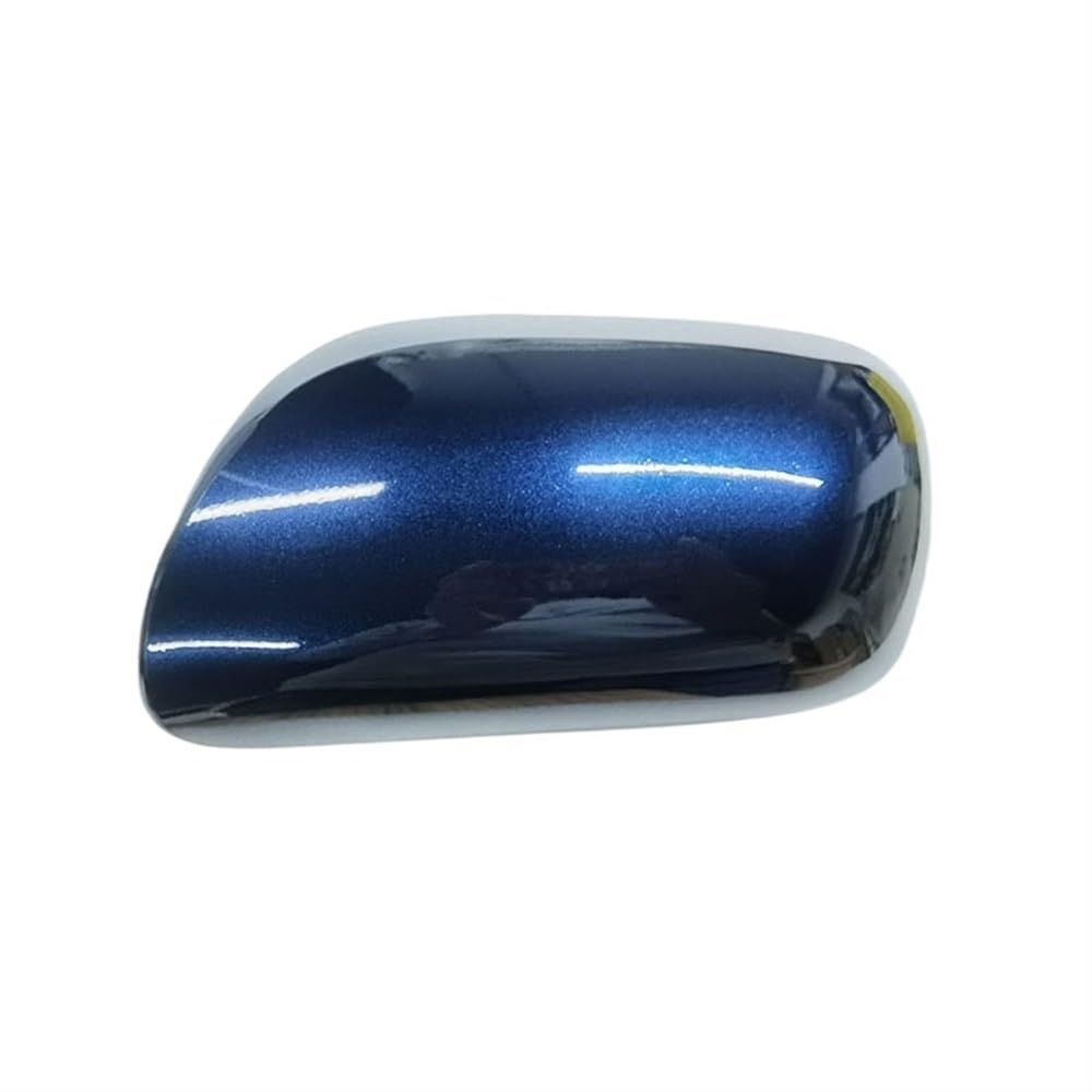 Auto Spiegelkappen Für Für Yaris 2006-2011 Rückspiegelabdeckung Rückspiegelschale Spiegelgehäuse Gehäuse Autozubehör(Blue Left) von NLEZIZ