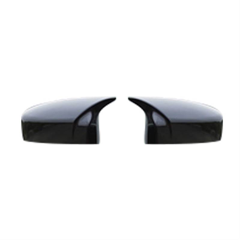 Auto Spiegelkappen Für Mazda 3 Für Axela 2014-2019 Auto-Styling 1 Paar Rückspiegel-Abdeckkappe Spiegelgehäuseabdeckung Rückspiegelkappe(Bright Black) von NLEZIZ