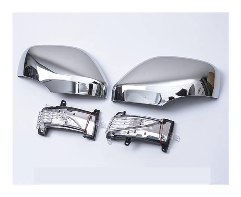 Auto Spiegelkappen Für Patrol Für Y62 Rückspiegel Abdeckung Rückspiegel Shell Blinker(Electroplating) von NLEZIZ