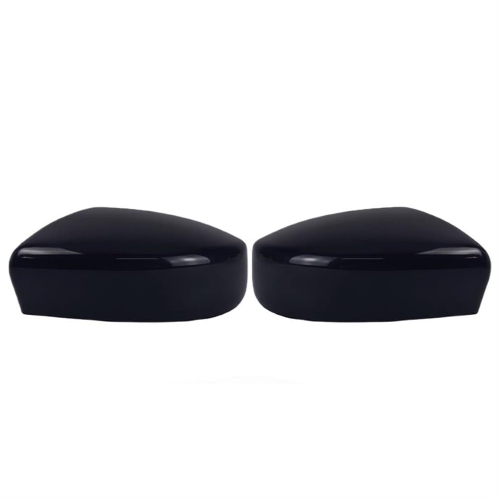Auto Spiegelkappen Für Sylphy Für Sentra 2012-2019 Auto Autozubehör Rückspiegel Seitenspiegel Glaslinse Spiegelrahmen Basisschalenabdeckung(1Pair Black) von NLEZIZ