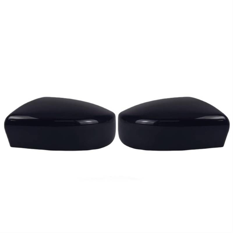 Auto Spiegelkappen Für Sylphy Für Sentra 2012-2019 Auto Autozubehör Rückspiegel Seitenspiegel Glaslinse Spiegelrahmen Basisschalenabdeckung(1Pair Black) von NLEZIZ