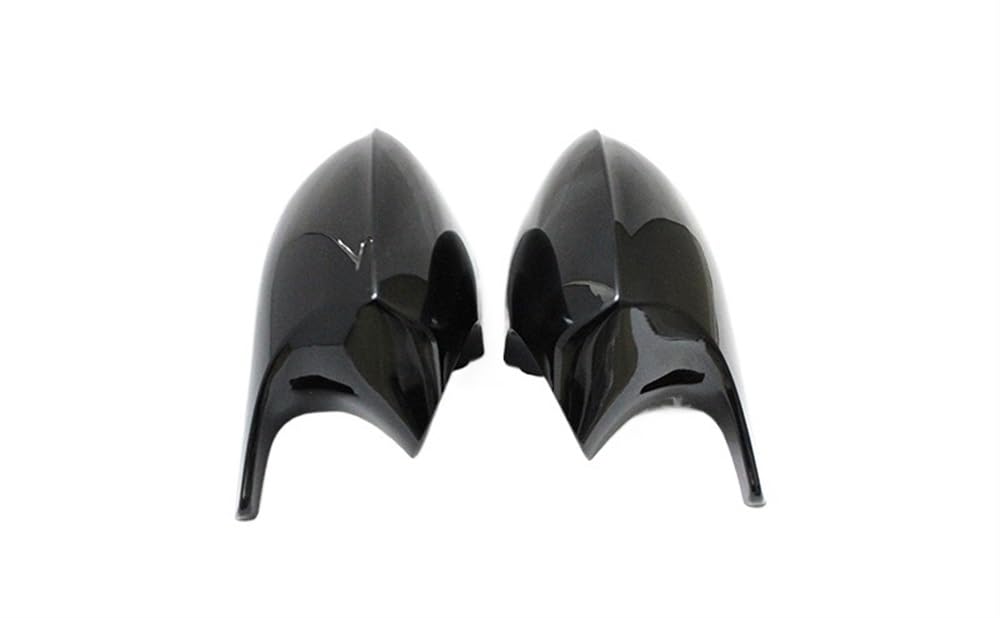 Auto Spiegelkappen Seitliche Rückspiegelkappe, Außenspiegelabdeckung Für E90/91 2005-2011 Für E92/93 2006-2013 Für E81/82/88/87/88(ABS Black) von NLEZIZ