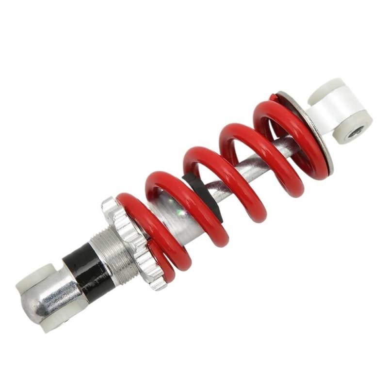 Motorrad Federbeineer 150mm Motorrad Stoßdämpfer 750LB/N Rot Einstellbare Federung Dämpfer für Moped von NLEZIZ