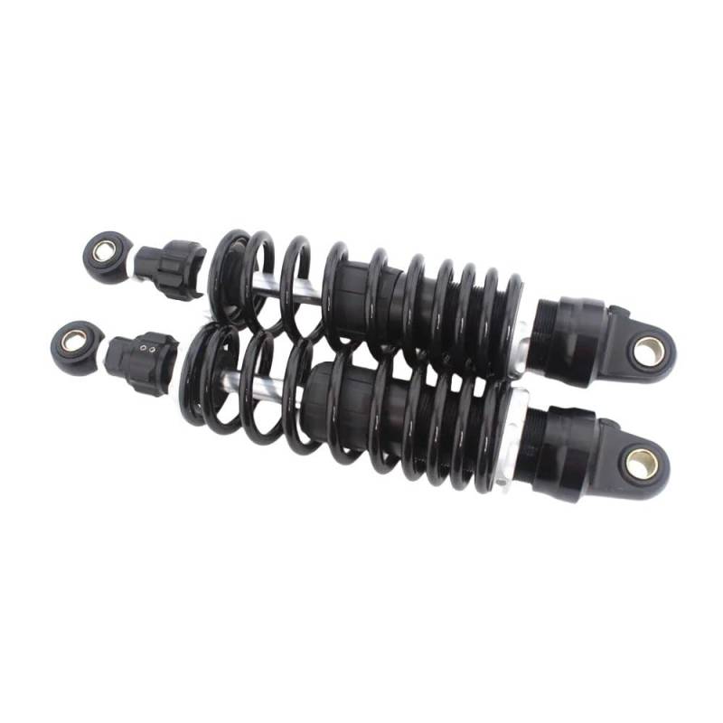 Motorrad Federbeineer Universal Schwarz Motorrad Hinten Stoßdämpfer Dämpfung Einstellbar 320MM Lange Nach Der Schock Für Für Touring von NLEZIZ