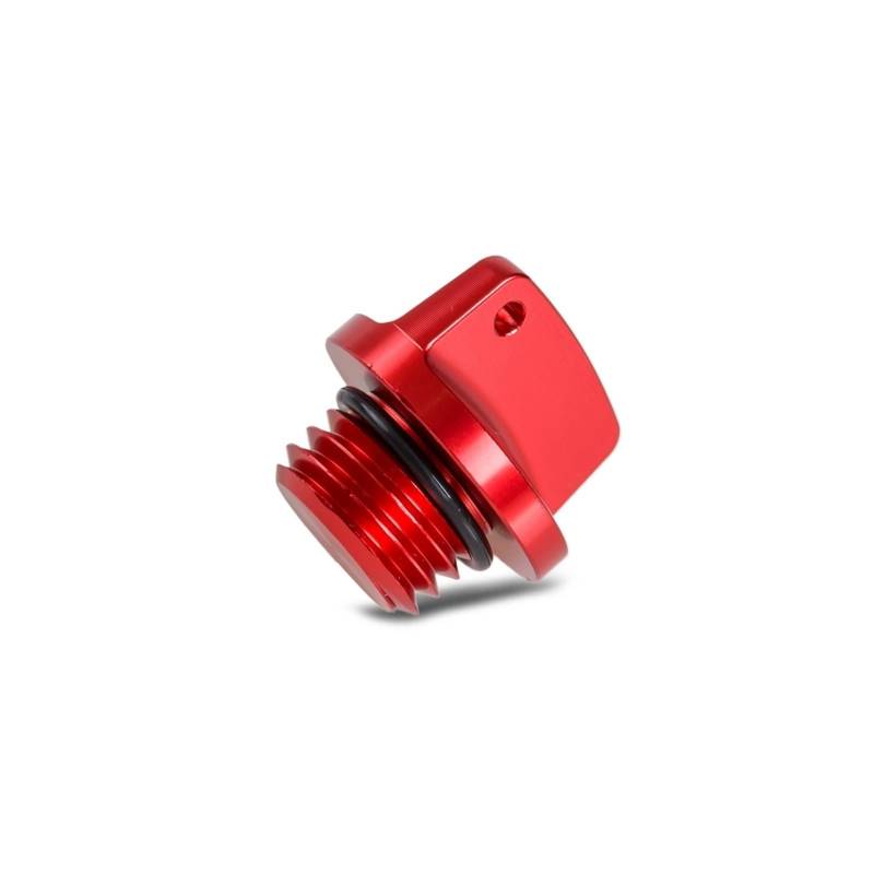 NLLeZ 1pc Öleinfüllschraube Stecker für MONSTER 696 796 821 1200 1100 Ducati Diavel 84 8EVO SCRAMBLER 899 1199 1299 PANIGALE MULTI (Farbe : Rot) von Boppon