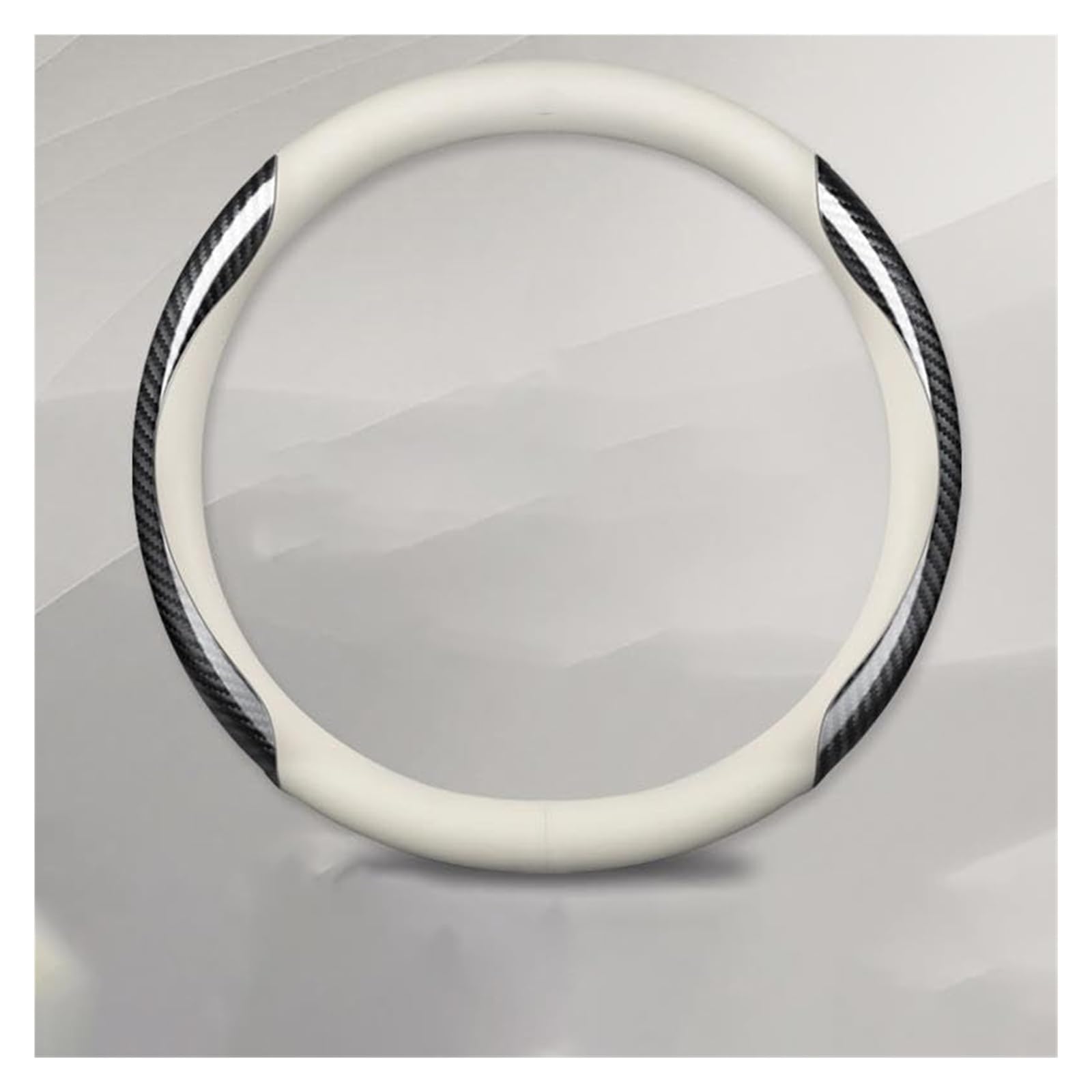 Für Ford Für Focus Mk4 2019-2022 Für ST Line Rutschfester, atmungsaktiver Lenkradschutz, Größe M 37–38 cm/14,5–15 Zoll Lenkradbezug(‎A) von NLNGNZBZTP