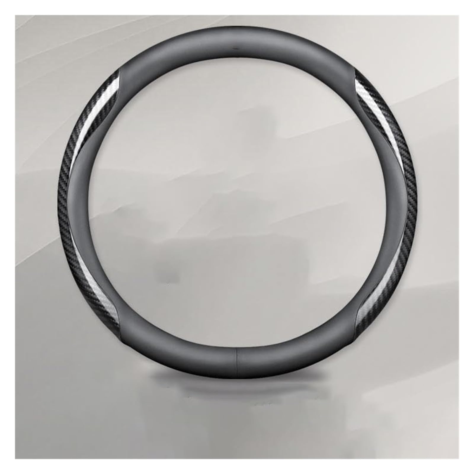 Für Ford Für Focus Mk4 2019-2022 Für ST Line Rutschfester, atmungsaktiver Lenkradschutz, Größe M 37–38 cm/14,5–15 Zoll Lenkradbezug(‎D) von NLNGNZBZTP