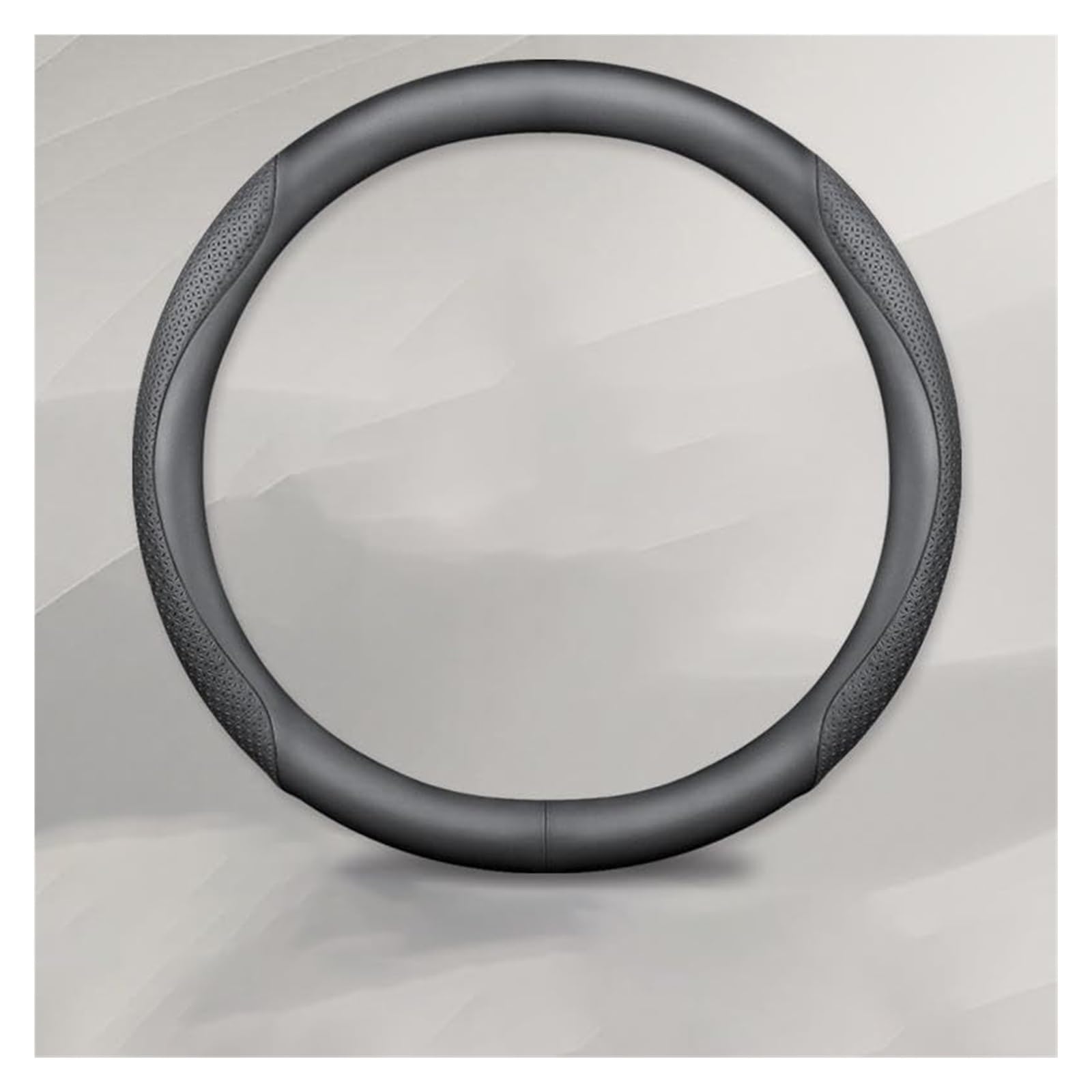 Für Ford Für Focus Mk4 2019-2022 Für ST Line Rutschfester, atmungsaktiver Lenkradschutz, Größe M 37–38 cm/14,5–15 Zoll Lenkradbezug(‎F) von NLNGNZBZTP