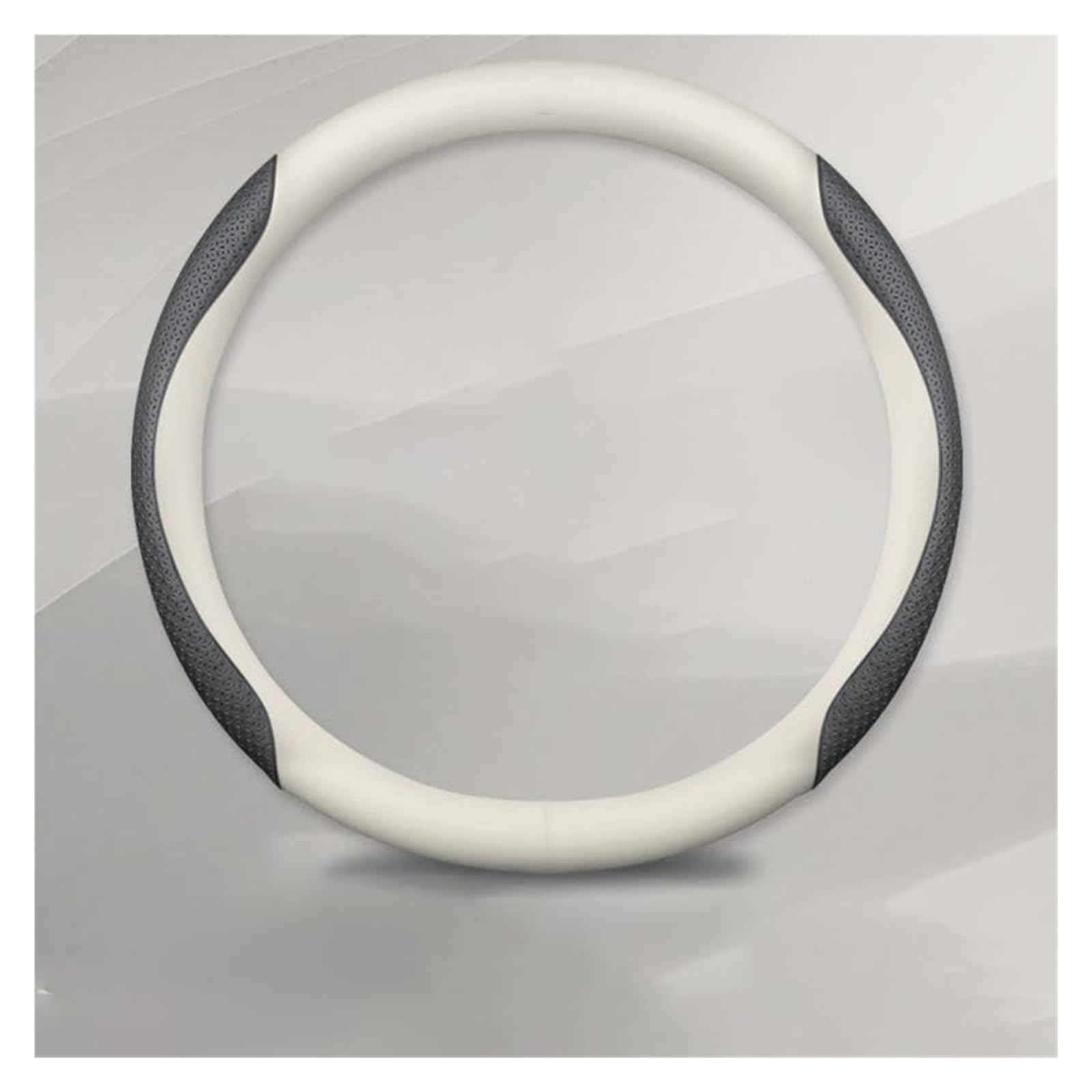 Für Ford Für Focus Mk4 2019-2022 Für ST Line Rutschfester, atmungsaktiver Lenkradschutz, Größe M 37–38 cm/14,5–15 Zoll Lenkradbezug(‎H) von NLNGNZBZTP