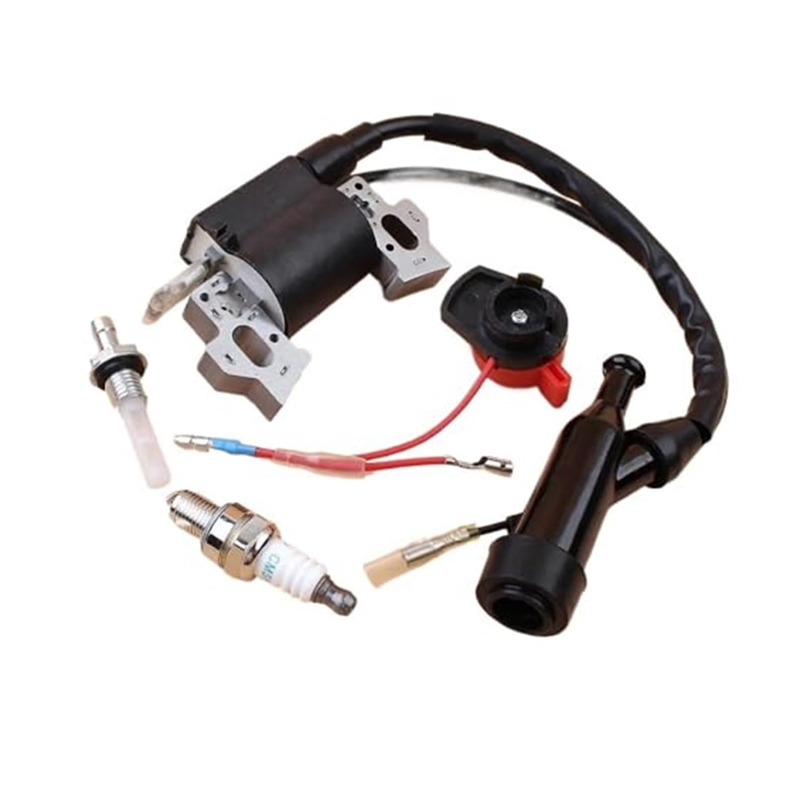 Für GX110 Für GX120 Für GX140 Für GX160 Für GX200 Für WA20 168F 170F 30500-ZE Motorradmotor Motor Zündspule Magneto Zündkerzensätze Statorspule Für GX110 Für GX120 Für GX140 Für GX160 Für GX200 Für WA20 168F 170F 30500-ZE Motorradmotor Motor Zündspule Magneto Zündkerzensätze Statorspule von NLNGNZBZTP